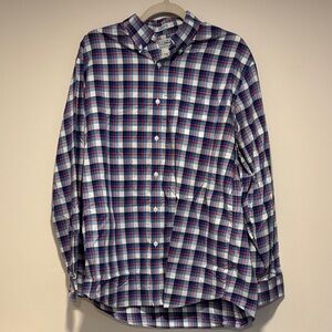 L.L. Bean Multicolor Plaid Casual Shirt